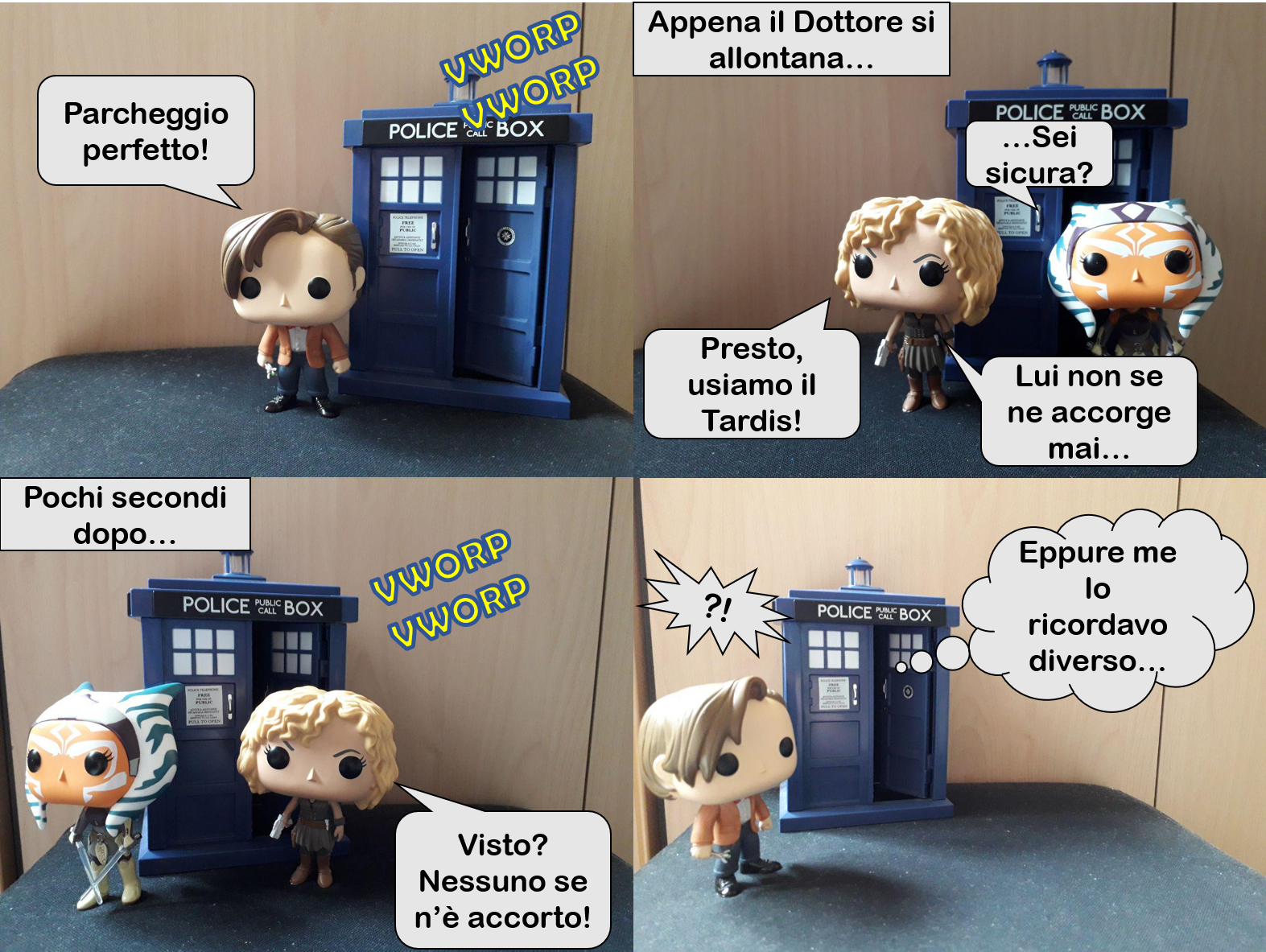 EPISODIO X Il Tardis ogni tanto viene preso in prestito...