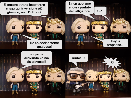 DOCTOR VINYL, VOL. 4: EPISODIO IV Completiamo la saga-crossover con Loki parlando nuovamente di rigenerazioni (o varianti che dir si voglia)!